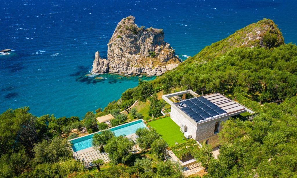 VILLA OLIVES - Villa for Rent West Coast Beaches Corfu