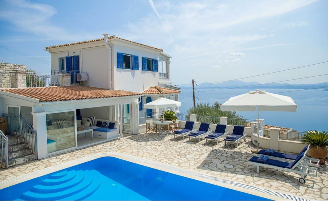 THE SUMMER HOUSE - North East Coast Coast Corfu Villa for Rent
