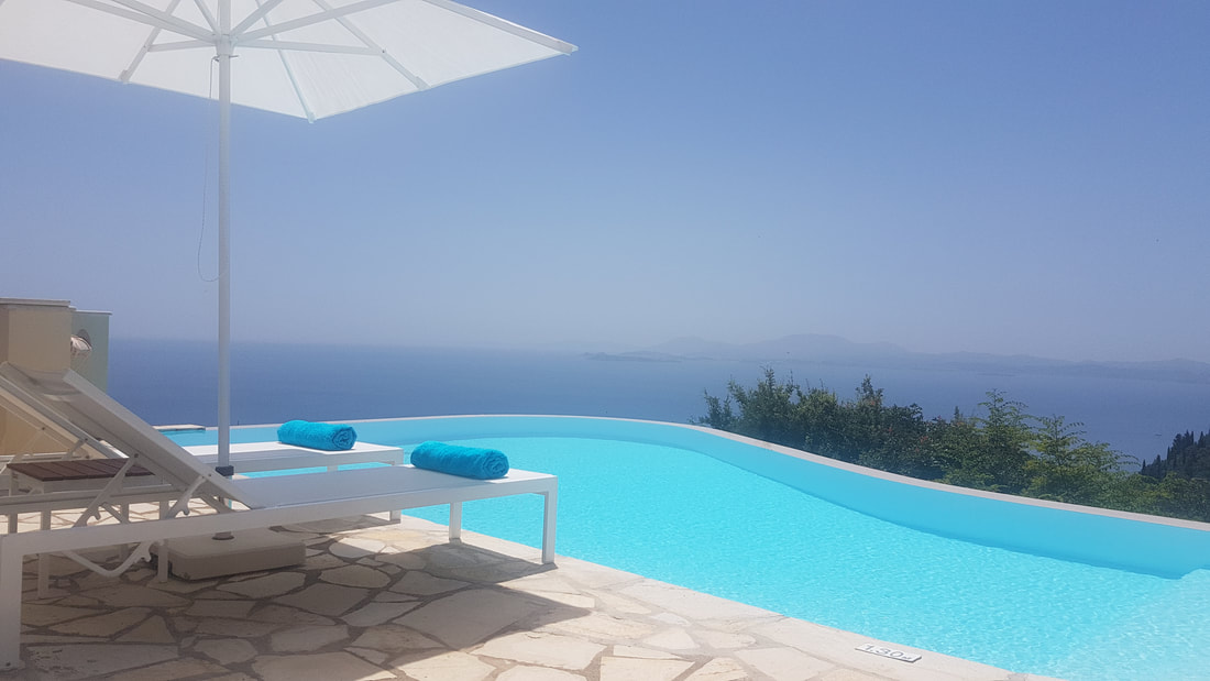 VILLA EOS - North East Coast Coast Corfu Villa for Rent