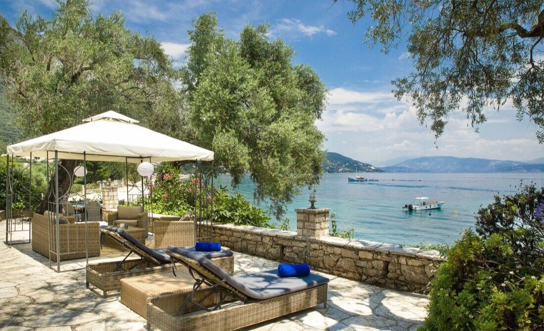BARBATI BEACH HOUSE - North East Coast Coast Corfu Villa for Rent