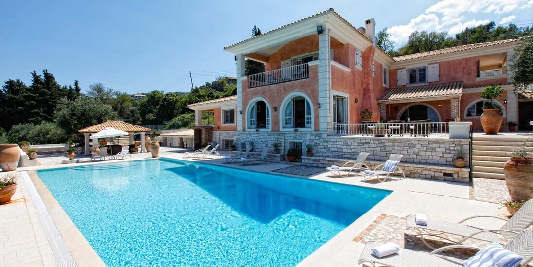 VILLA ROSA - North East Coast Corfu Villa for Rent
