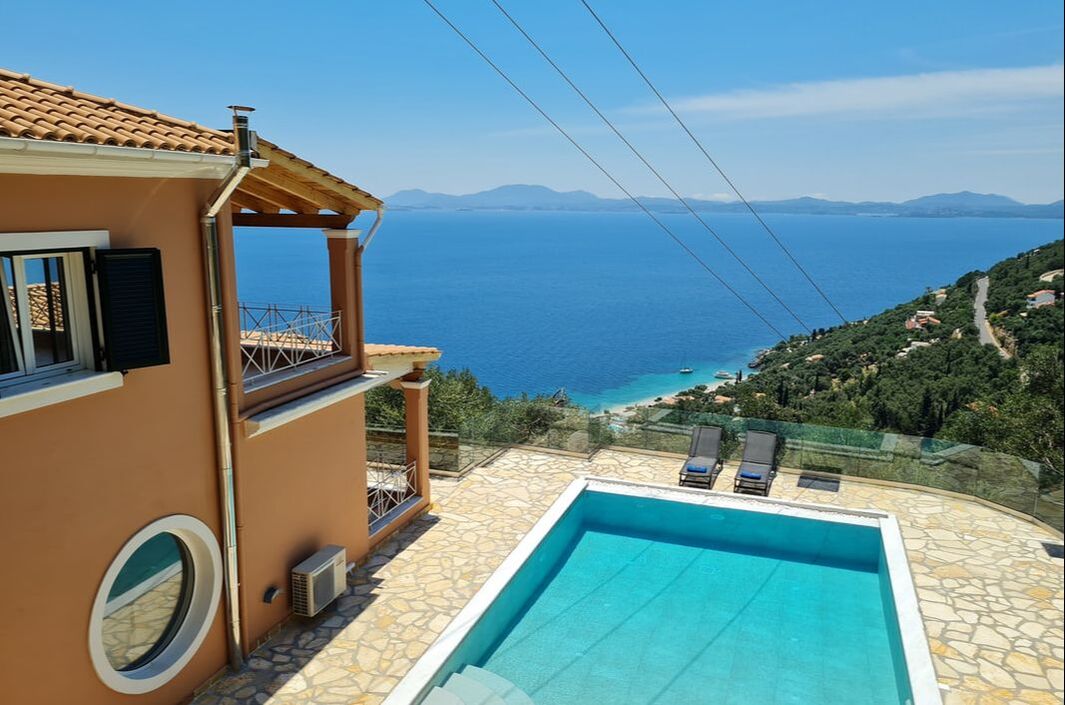 VILLA APHRODITE - North East Coast Coast Corfu Villa for Rent