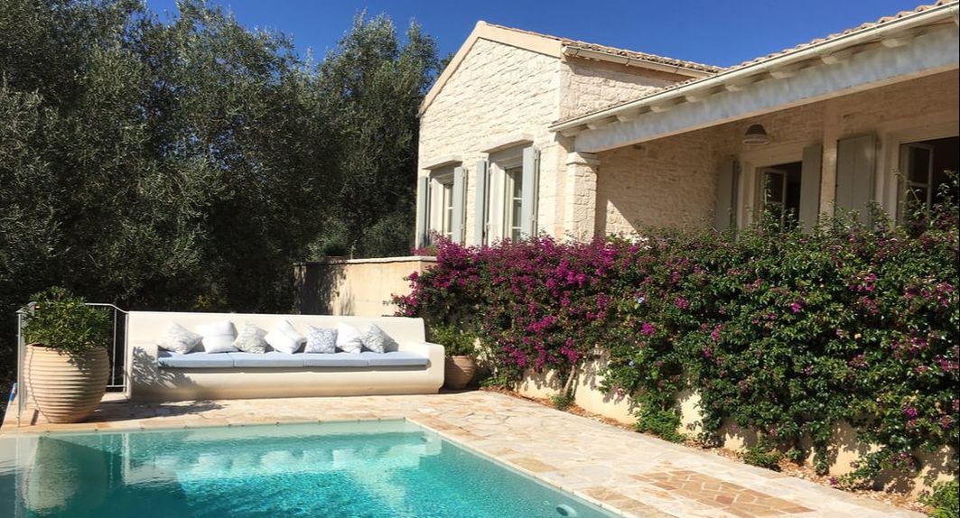 THE STONE HOUSE - North East Coast Corfu Villa for Rent