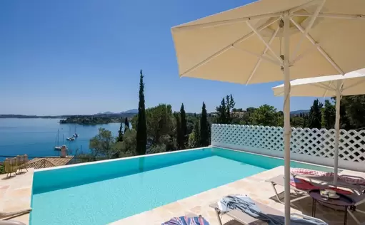 KOMMENO BAY VIEW - Villa for Rent Central Island Areas, Corfu