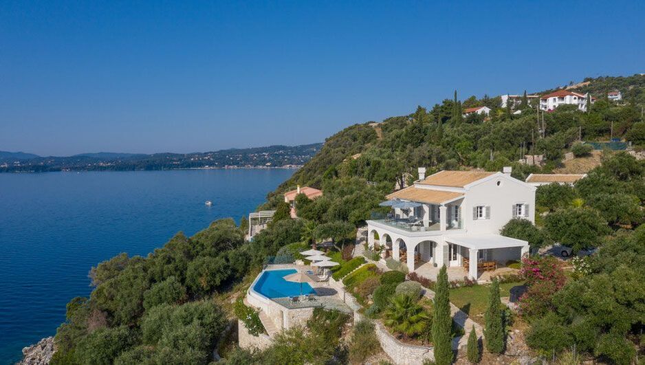 VILLA MALOU - North East Coast Coast Corfu Villa for Rent