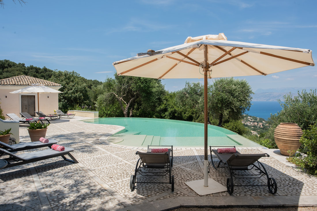 PROSILIO HOUSE - North East Coast Corfu Villa for Rent