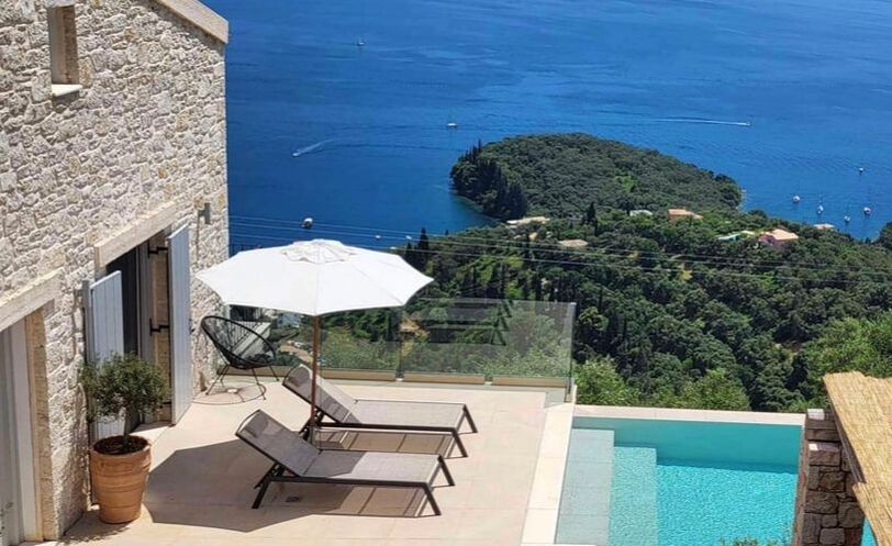 RIZES CORFU - North East Coast Coast Corfu Villa for Rent