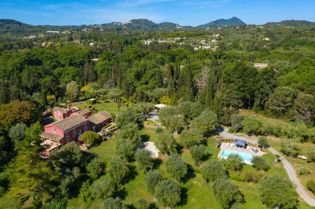 VLATA HOUSE, TRIKLINO ESTATE - Villa for Rent Central Island Areas, Corfu